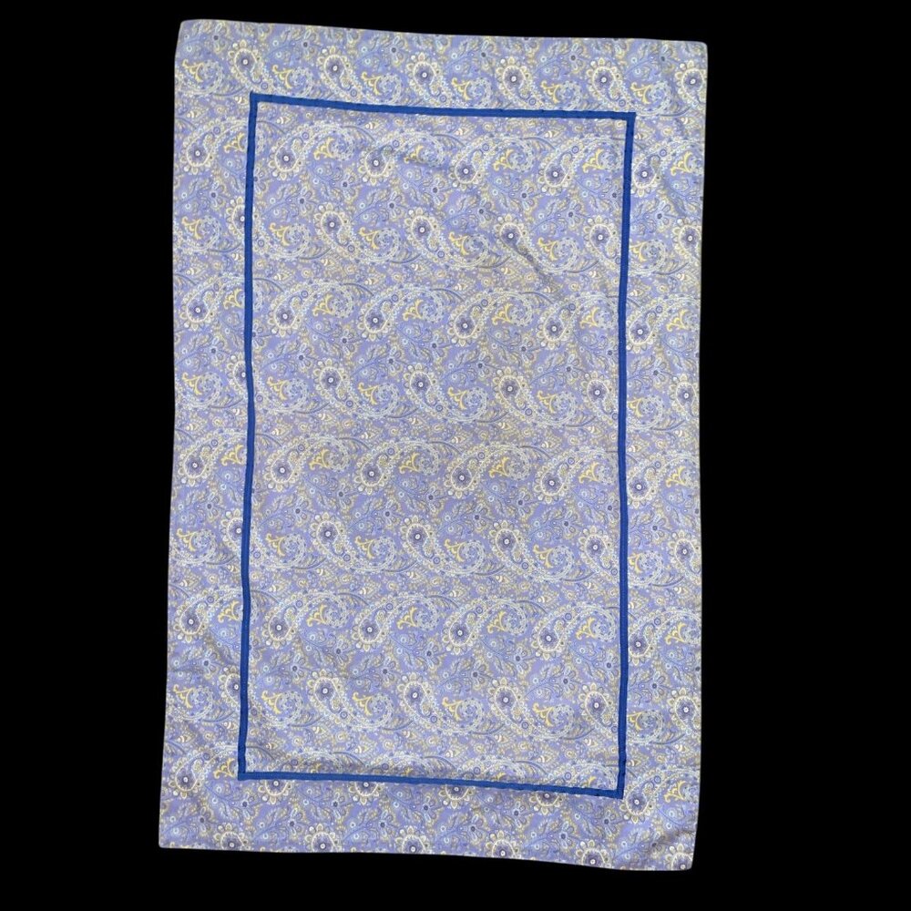 April Cornell Cotton Floral Paisley Extra Large Pillowsham 42" X 27"